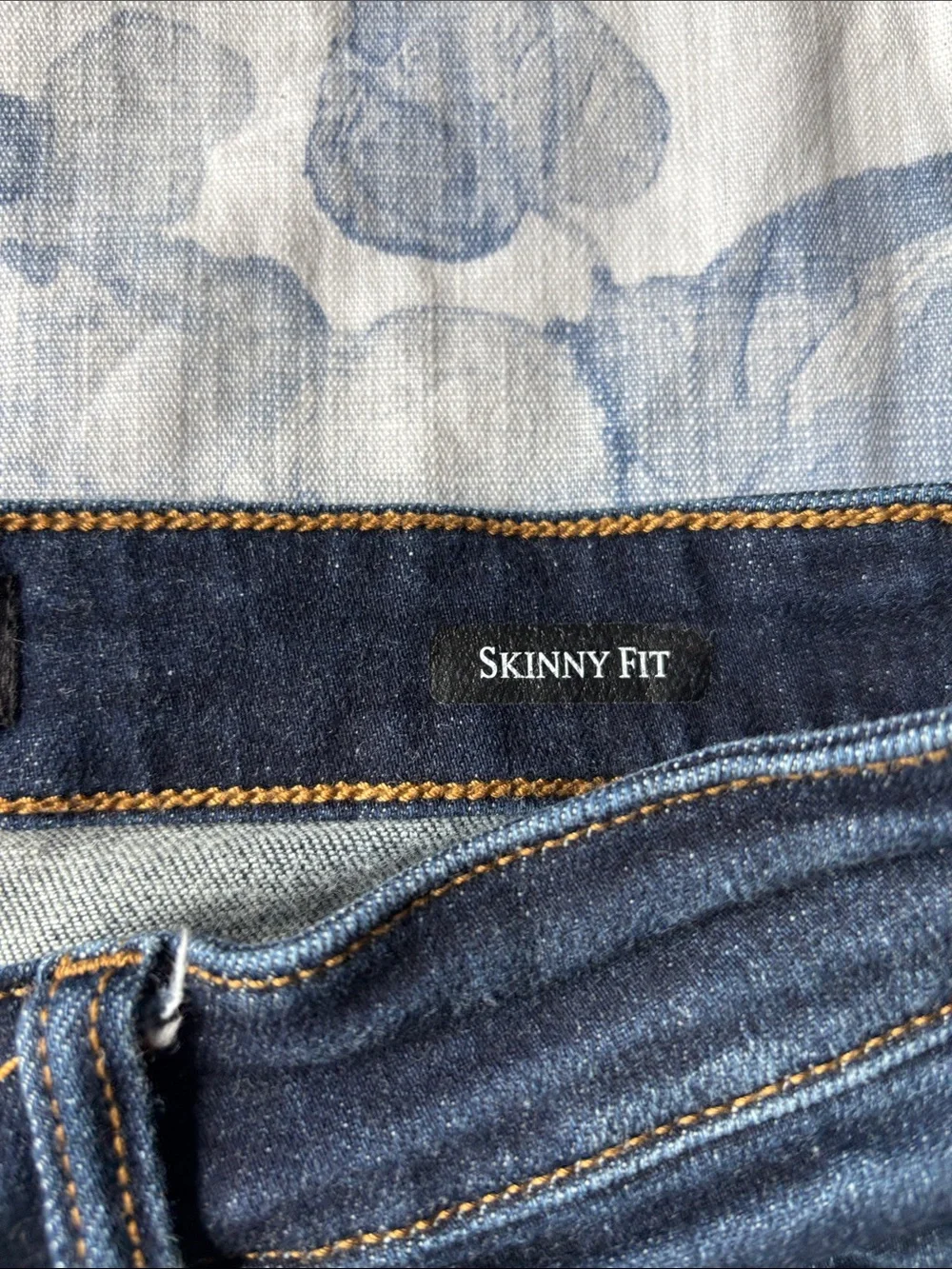 Judy Blue Indigo Skinny Jeans with Subtle Whiskering - Picture 3 of 9